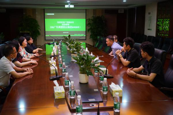 广西省梧州市副市长苏颖一行 莅临高登铝业参观调研