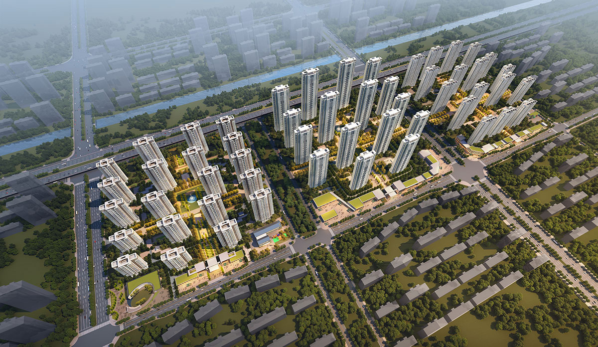 Hongtai Yuexiu Xinghui City, Dongjin New District, Xiangyang City, Hubei Province
